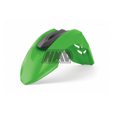 Guarda lamas frente supermotard SM LINE verde - POLISPORT